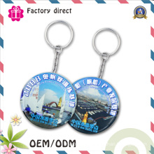 SGS Factory 50mm Custom Print Logo Tinplate Keychain Bottle Opener